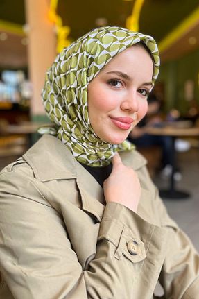 روسری رنگی کرپ Armine - کد 939541986