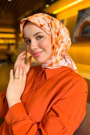 روسری رنگی کرپ Armine - کد 939541903