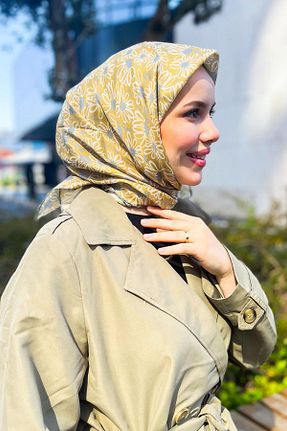روسری رنگی کرپ Armine - کد 939541577
