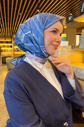 روسری رنگی کرپ Armine - کد 939542028