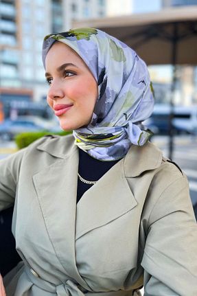 روسری رنگی کرپ Armine - کد 939541584