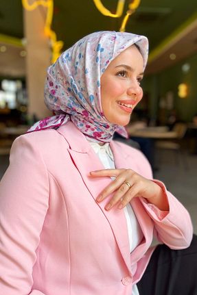 روسری رنگی کرپ Armine - کد 939541841