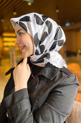روسری رنگی کرپ Armine - کد 939541822