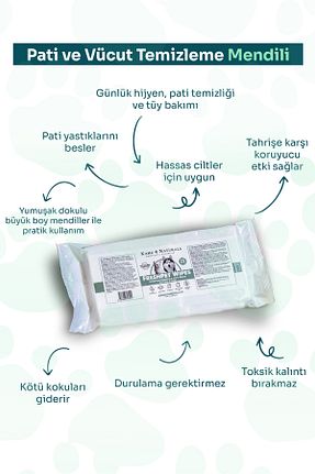 دستمال مرطوب حیوان خانگی Kahu Naturals Spiritually Connected - کد 939028122