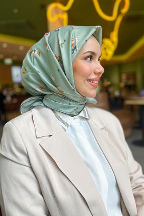 روسری رنگی کرپ Armine - کد 939541926