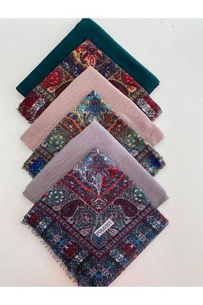 روسری رنگی 100 x 100 poloist - کد 939545995