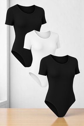 بادی رنگی زنانه یقه دوچرخه QKK - کد 939555691