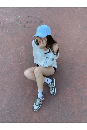 کلاه آبی زنانه پنبه ای Arhizeyas - کد 939770107