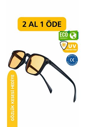 عینک آفتابی مشکی زنانه UV400 WATCHOFROYAL - کد 739464952