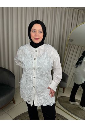 تونیک حجاب نباتی زنانه بافتنی my312 - کد 939773582