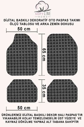 کفپوش خودرو Halı Artızon - کد 925288342