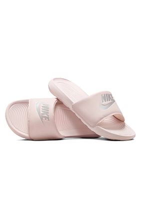 دمپائی صورتی زنانه پاشنه تخت Nike - کد 939616448