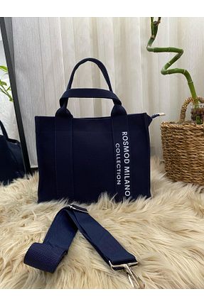 کیف دوشی سرمه ای زنانه پارچه ای Liel Bags - کد 939616892