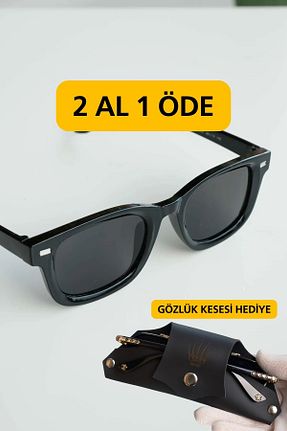 عینک آفتابی مشکی زنانه 40 ve altı WATCHOFROYAL - کد 924427654
