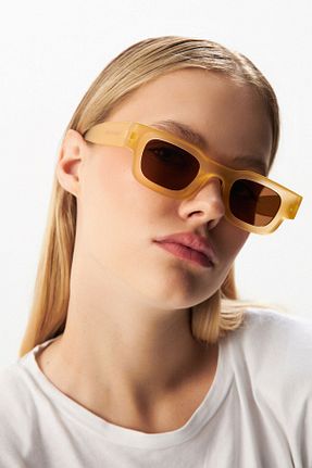 عینک آفتابی قهوه ای زنانه 50 Aqua Di Polo 1987 - کد 822716223