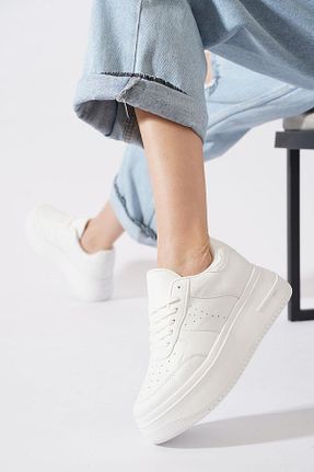 کفش اسنیکر رنگی زنانه بند دار Moda Pie - کد 939632450