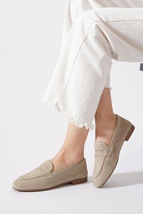 بابت بژ زنانه چرم خالص Moda Pie - کد 882180035