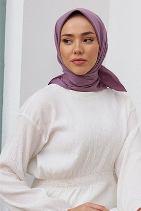 روسری بنفش 90 x 90 Silk Home - کد 939633901