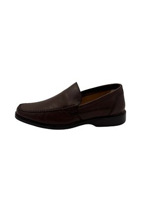 کفش کلاسیک رنگی مردانه چرم خالص Ayteşayk - کد 939636946