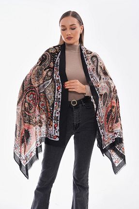 شال مشکی زنانه پلی استر bacc - کد 939638274