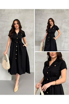 لباس مشکی زنانه بافتنی Att - کد 939653633