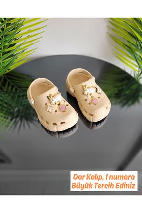 دمپائی اسپرت بژ بچه گانه EVA elma bebe - کد 939804241