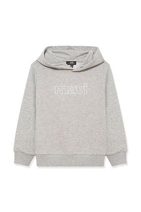 سوئیشرت طوسی بچه گانه چاپی Mavi - کد 819330104