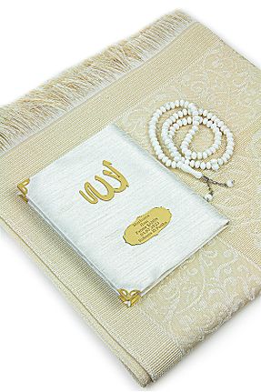 سجاده طلائی پنبه ای İhvan - کد 357819316