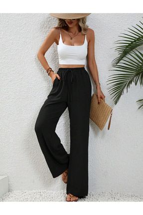 شلوار مشکی زنانه پنبه پلی استر The Champ Clothing - کد 938395231
