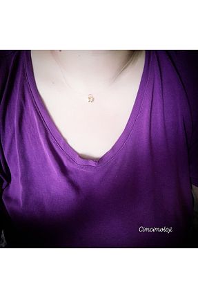 گردنبند جواهر سفید زنانه فلزی Cimcimoloji - کد 939743284