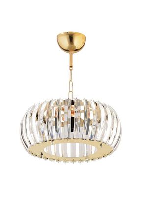 لوستر طلائی شیشه İstanbul Avize - کد 384101347