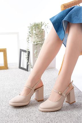 کفش مجلسی رنگی زنانه پاشنه ضخیم Egepass - کد 939754628