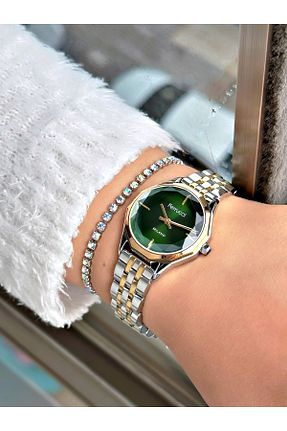 ساعت مچی زرد زنانه 26-30 میلی متر Ferrucci - کد 939758632