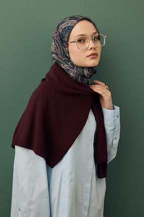 روسری مشکی پنبه ای Qef - کد 867083058