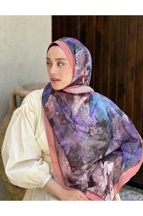 شال صورتی زنانه پنبه ای dilara kavasoğlu butik - کد 939789562