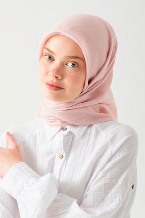 روسری قهوه ای پنبه ای Wega Moda - کد 938858878