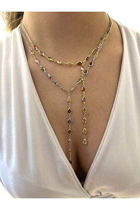 گردنبند استیل ( فولاد ) رنگی استیل (فولاد) MyladyAccessoriess - کد 939806966