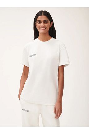 تیشرت سفید زنانه اورسایز The Champ Clothing - کد 850399887