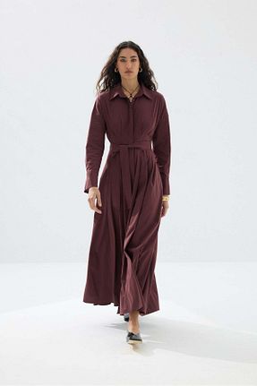 لباس قهوه ای زنانه بافتنی Tailors Room - کد 939830597