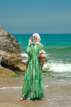 لباس سبز زنانه بافتنی LOCCO - کد 939823192