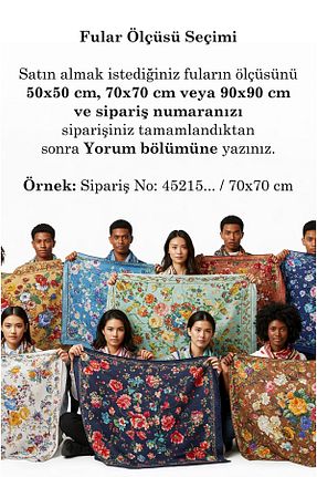 دستمال گردن رنگی زنانه پلی استر DESENİX - کد 934071771