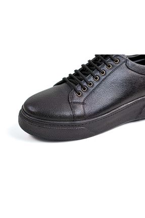 کفش کژوال مشکی مردانه چرم خالص dermoda - کد 939828217