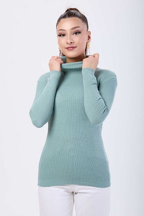 بلوز حجاب سبز زنانه رگولار TOFİSA - کد 792881956