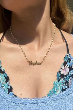 گردنبند نقره طلائی زنانه 925 عیار Spossy Silver Jewelry - کد 933832963