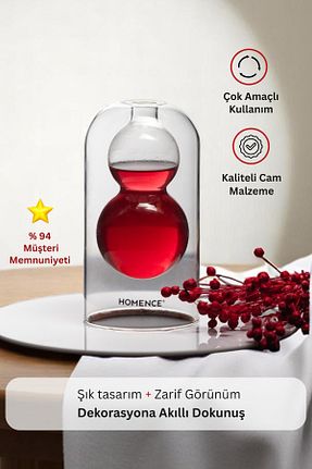 اجسام تزئینی و بیبلو سفید شیشه homence - کد 875035884