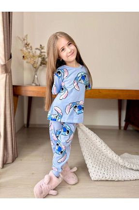 ست لباس راحتی آبی بچه گانه چاپی FYONCH - کد 939985902