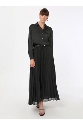 دامن حجاب مشکی زنانه رگولار Refka - کد 939861544