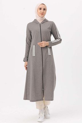 کلاه و ابایا طوسی زنانه پلی استر TOFİSA - کد 282423667