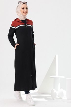 کلاه و ابایا نارنجی زنانه پلی استر TOFİSA - کد 282155155