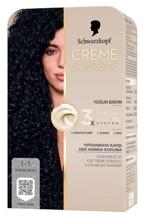رنگ مو مشکی Schwarzkopf - کد 939563582